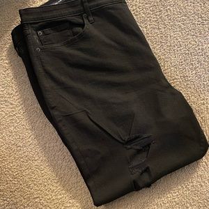 Black, stretch, jeans